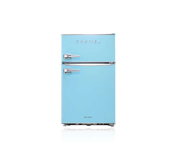 [L] 코스텔 냉장고 86L 스카이블루 CRS-86GABU  / 월18,900원