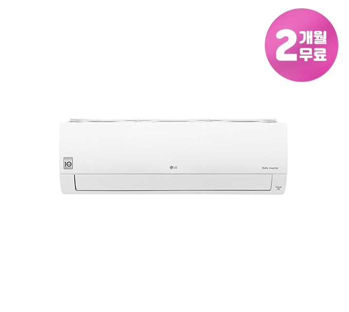 [L] LG 휘센 벽걸이 냉난방 에어컨 11평형 SQ11BAKWAS / 월30,900원